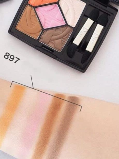 dior 897 sprint|Dior 5 colors palette.